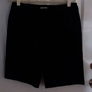 Jones New York Sport Navy Cotton/Spandex Bermuda S